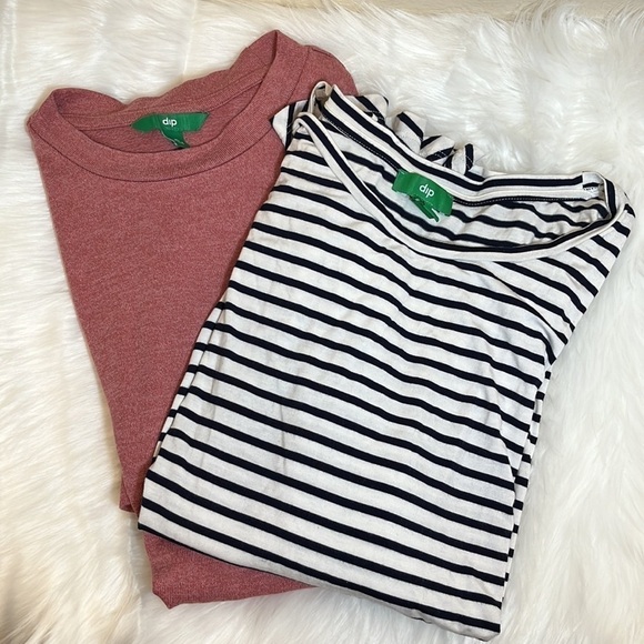 *3/$15* Bundle of Dip Shirt and Dress - Picture 1 of 15